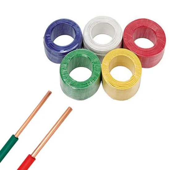 UL1015 PVC-isolierte Hausbauverkabelung, 20 AWG, blanker Kupferleiter, einadrig, 1,5 mm, 2,5 mm Elektrodraht